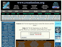 Tablet Screenshot of creationism.org